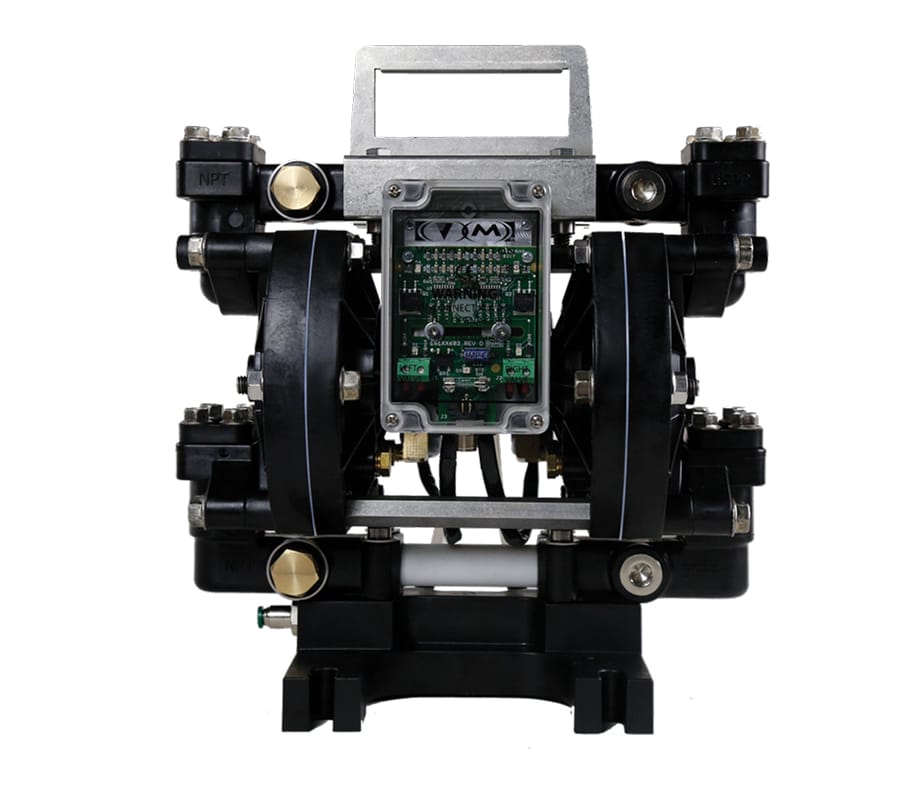 Mechanical device with electronic components