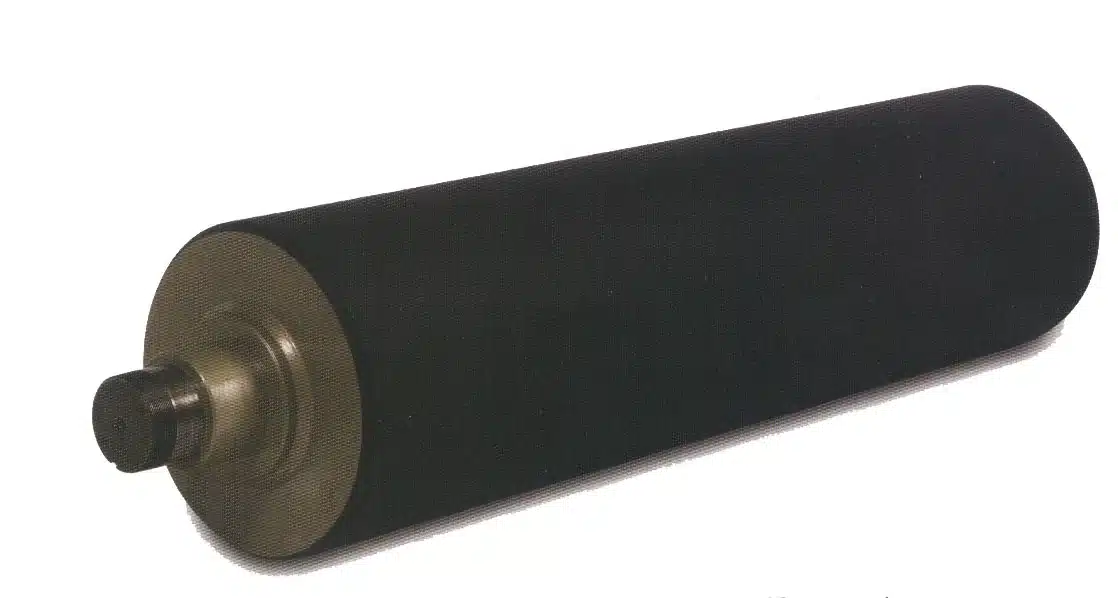 black cylindrical object with metal end